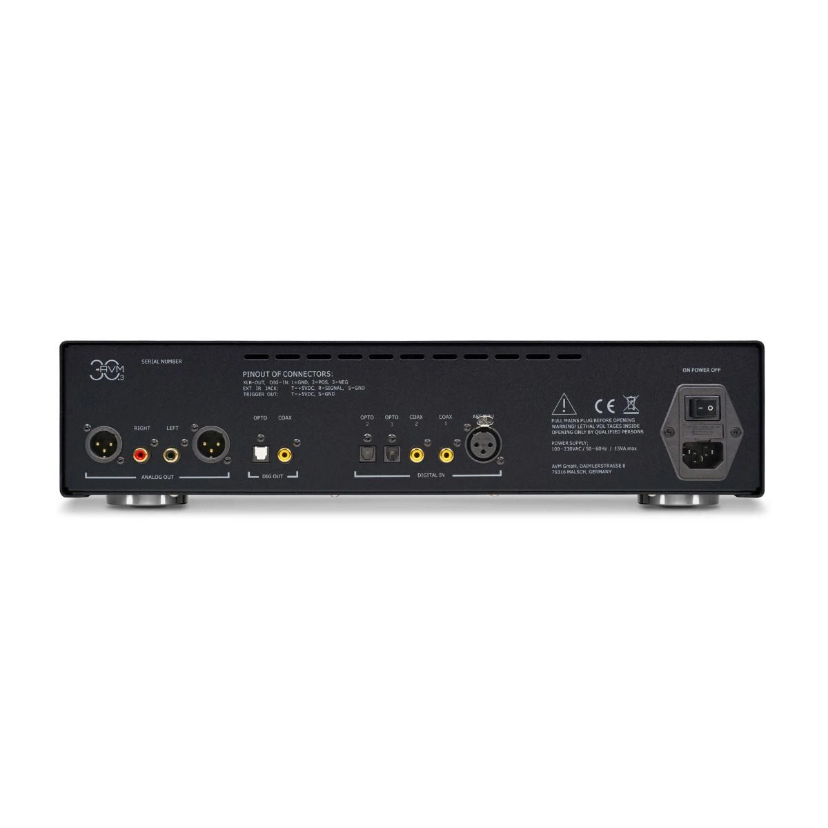 AVM - CD 30.3 - DAC / CD Player 5 AVM - CD 30.3 - DAC / CD Player - Image 3
