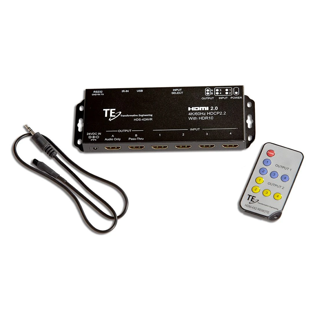 Transformative Engineering - HDS-42AVR - HDMI Switcher 6 Transformative Engineering - HDS-42AVR - HDMI Switcher - Image 4