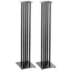Solidsteel - NS Series - Hi-Fi Speaker Stands (Pair) -Electronics Store a s asolidns10blk 1