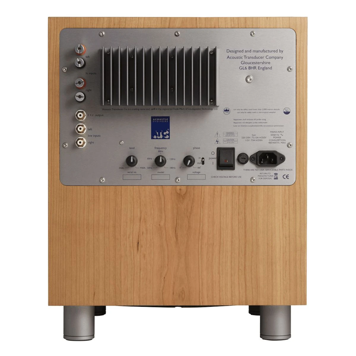 ATC - C1 Sub MKII - Entry Series 12" 200W Powered Subwoofer (Single) 5 ATC - C1 Sub MKII - Entry Series 12" 200W Powered Subwoofer (Single) - Image 3