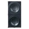 Atlantic Technology - IWTS-8e Sub In-Wall Subwoofer (Single) -Electronics Store atlantic technology iwts 8e subwoofer black front