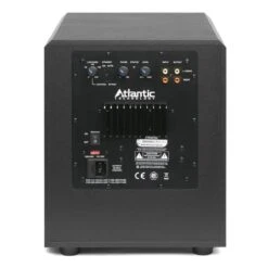 Atlantic Technology - SB-900 - 8" Powered Box Subwoofer -Electronics Store atlantic technology sb 900 subwoofer black back