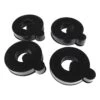AudioQuest - SorboGel - Q-Feet System (Set Of 4) -Electronics Store audioquest sorbogel q feet black set