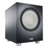 Canton - Power Sub 10 - Front-Firing Bass-Reflex Active Subwoofer -Electronics Store c a canton power sub 10 subwoofer black angle