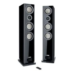 Canton - Smart Townus 8 - Wireless Floorstanding Speakers (Pair) -Electronics Store c a canton smart townus 8 gloss black pair 1
