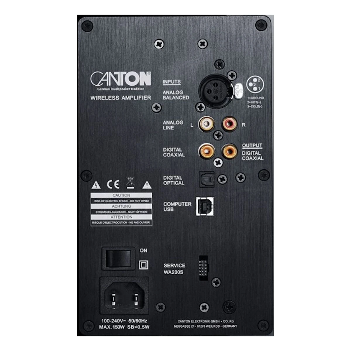 Canton - Smart Vento 5 - Wireless Active Center Channel Speaker (Single) 4 Canton - Smart Vento 5 - Wireless Active Center Channel Speaker (Single) - Image 2