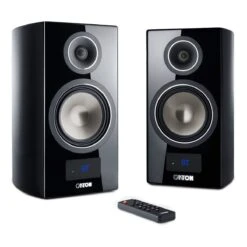 Canton - Smart Vento 3 - Wireless Active Compact Speakers (Pair) -Electronics Store c a canton vento 3 wireless active speakers black pair 1 1