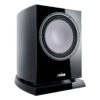 Canton - Vento Sub 12 - Bass Reflex W/ Passive Radiator Active Subwoofer -Electronics Store c a canton vento sub 12 subwoofer black angle 2