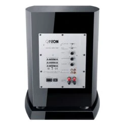 Canton - Vento Sub 12 - Bass Reflex W/ Passive Radiator Active Subwoofer -Electronics Store c a canton vento sub 12 subwoofer black back