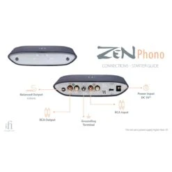 IFi Audio - Zen Phono - Phono Pre-Amplifier -Electronics Store c o connections ifi zenphono 1 1