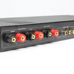 Vanguard Dynamics - DA-2.1 - 2-Channel Satellite And Subwoofer Amplifier -Electronics Store d a da2.1 outputs 1