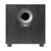 ELAC - DS102 - Debut 2.0 Series 10" 200 Watt Powered Subwoofer -Electronics Store d s ds102 bk 10 front