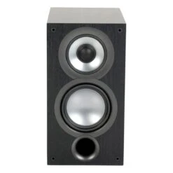 ELAC - UB52 - Uni-Fi 2.0 Bookshelf Speakers (Pair) -Electronics Store e l elac ub52 bookshelf speakers black front
