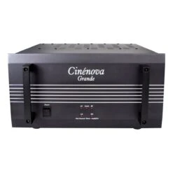 Earthquake - G5B - Cinenova Grande 5 - Power Amplifier -Electronics Store earthquake cinenova grande 5 amplifier black front