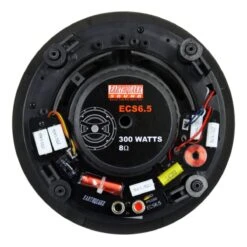 Earthquake - ECS6.5 - 6.5" Edgeless In-Ceiling Speakers (Pair) -Electronics Store earthquake ecs 6 5 in ceiling speaker black back