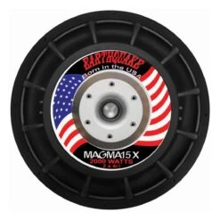 Earthquake - MAGMA-15X - 15" Subwoofer (Single) -Electronics Store earthquake magma 15x replacement subwoofer black back