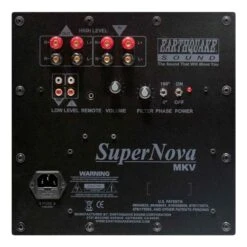 Earthquake - MKV-12 - 12" Supernova MK V Powered Subwoofer (Single) -Electronics Store earthquake mkv 12 subwoofer detail