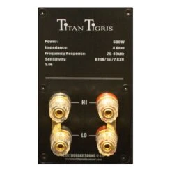 Earthquake - TIGRIS - Titan Tigris Tower Speakers (Pair) -Electronics Store earthquake tigris tower speakers black detail