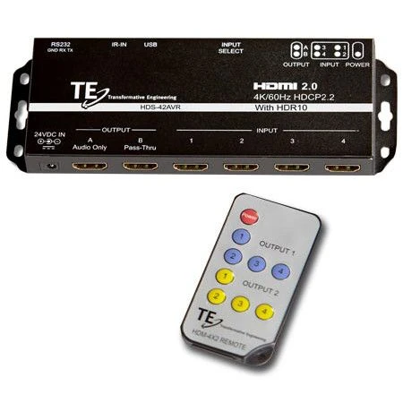 Transformative Engineering - HDS-42AVR - HDMI Switcher 4 Transformative Engineering - HDS-42AVR - HDMI Switcher - Image 2