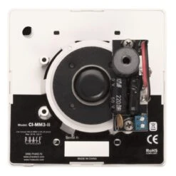 Phase Technology - CI-MM3-II - 3" Compact In-Wall Speaker (Single) -Electronics Store phase technology ci mm3 ii in wall back