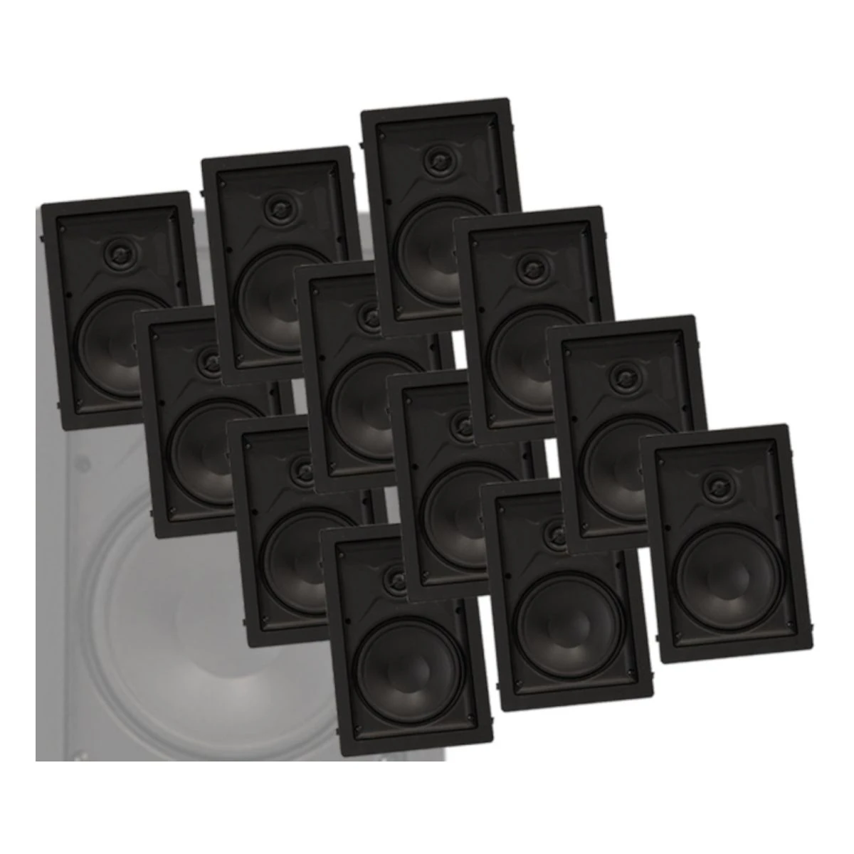 Phase Technology - CS-6-IW-MP - 6.5" 2-way In-Wall Speakers (12 Pack) 3 Phase Technology - CS-6-IW-MP - 6.5" 2-way In-Wall Speakers (12 Pack)