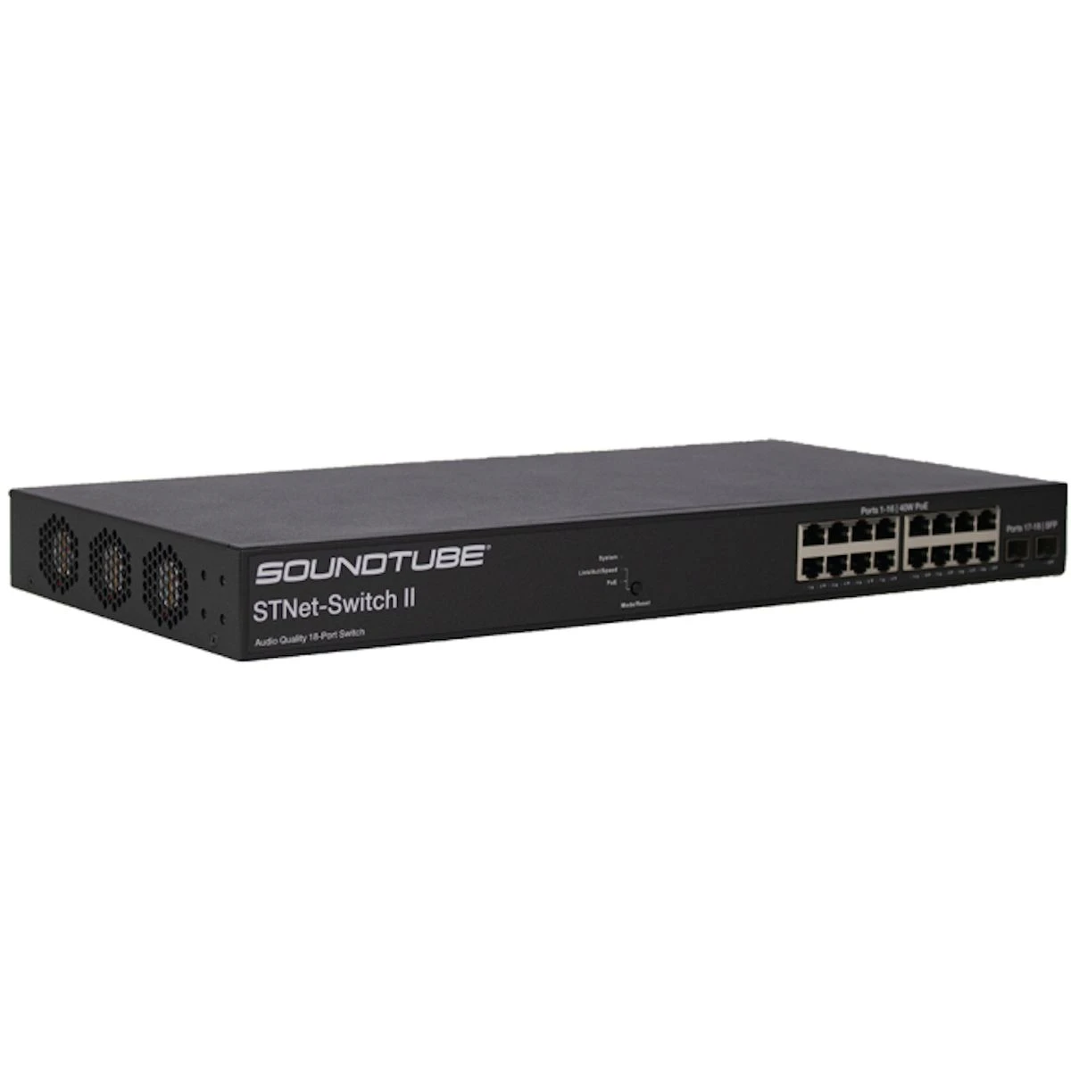 SoundTube - STNet-Switch II - 16-Port PoE Dante Switch 3 SoundTube - STNet-Switch II - 16-Port PoE Dante Switch
