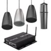 Soundtube - MM43-BGM + 3 DS31-EZ Pendant Speakers & OS-440 Amplifier -Electronics Store soundtube ds31 ez mm43 bgm and os 440 package