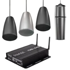 Soundtube - MM43-BGM + 3 DS31-EZ Pendant Speakers & OS-440 Amplifier