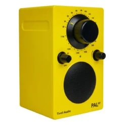 Tivoli Audio - PAL BT Gen2 - Portable Radio With Bluetooth -Electronics Store tivoli pal bt portable speaker yellow angle right