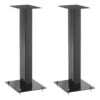 TRIANGLE - S02 - 23.5" Speaker Stands (Pair) -Electronics Store triangle s02 speaker stand black pair 2