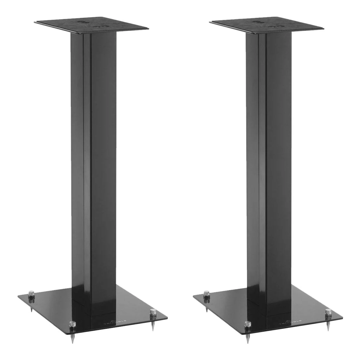 S02 - 23.5" Speaker Stands (Pair) Black - OPEN BOX 3 S02 - 23.5" Speaker Stands (Pair) Black - OPEN BOX