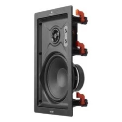 TRIANGLE - Secret IWT7 - In-Wall Speaker (Single) -Electronics Store triangle secret iwt7 in wall speaker black angle 02