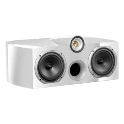TRIANGLE - Signature Gamma - Home Cinema Center Speaker (Single) -Electronics Store triangle signature gamma center speaker white angle