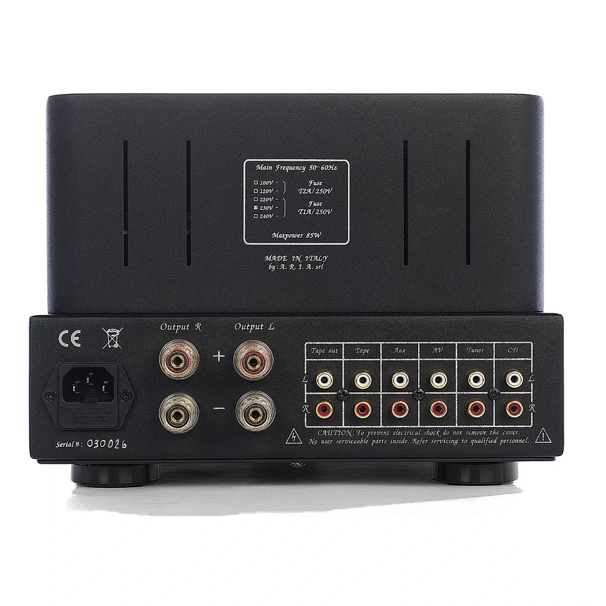 Unison Research - Simply Italy - Integrated Class A Valve Amplifier 6 Unison Research - Simply Italy - Integrated Class A Valve Amplifier - Image 4