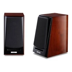 Usher - SD-500 - 2-Way Bookshelf Speakers (Pair) -Electronics Store u s usher sd 500 bookshelf speakers gloss walnut grill