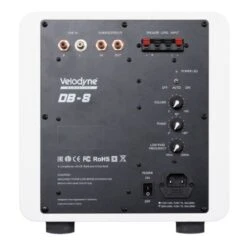 Velodyne - DB-8 - Deep Blue 8" Subwoofer -Electronics Store velodyne db 8 subwoofer white back 1