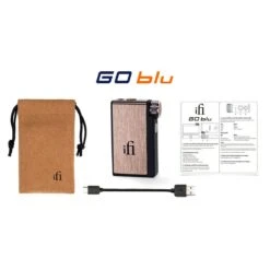IFi Audio - Go Blu - Portable Headphone Amplifier W/ Bluetooth -Electronics Store w h whats in the box go blu
